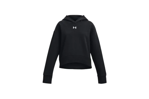 Under Armour Rival Fleece Crop Hoodie (1379517 001)