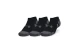 Under Armour Performance Cotton Cushioned Σοσόνια Μαύρα, Γκρι Σκούρο 3 Ζευγάρια