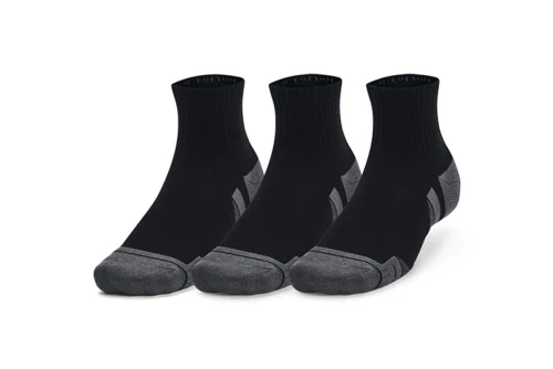Under Armour Performance Cotton Κάλτσες Κοντές 3 Ζευγάρια (1379528 001)