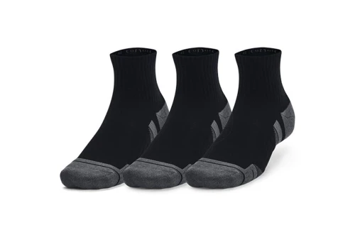Under Armour Performance Cotton Κάλτσες Κοντές 3 Ζευγάρια (1379528 001)