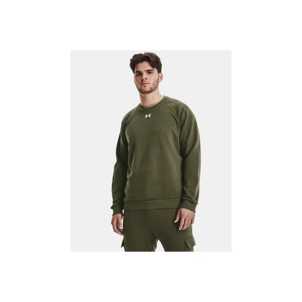 Under Armour Rival Fleece Μπλούζα Με Λαιμόκοψη Ανδρική (1379755 390)