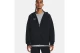 Under Armour Rival Fleece Ανδρική Βαμβακερή Ζακέτα με Κουκούλα Μαύρη
