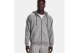 Under Armour Rival Fleece Ανδρική Βαμβακερή Ζακέτα με Κουκούλα Γκρι