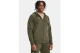 Under Armour Rival Fleece Ανδρική Βαμβακερή Ζακέτα με Κουκούλα Χακί