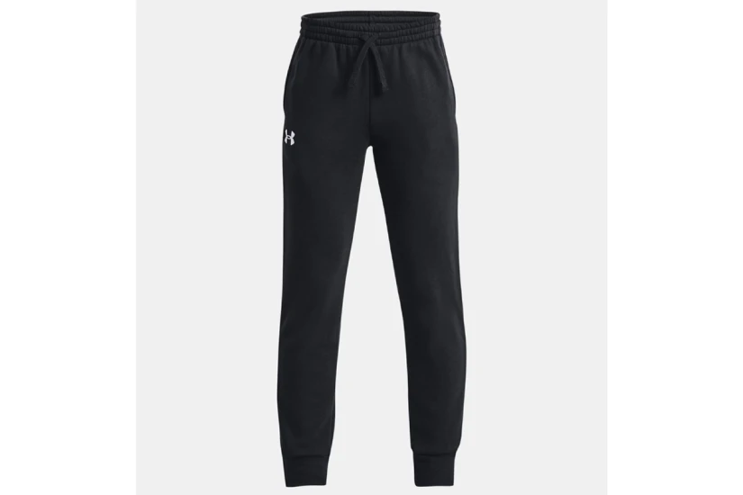 Under Armour Rival Fleece Παιδικό Παντελόνι Φόρμας Μαύρο