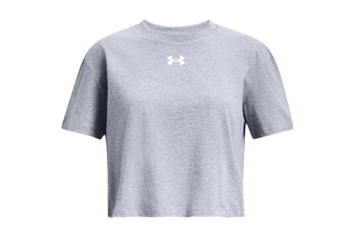 Under Armour Crop Top Sportstyle Logo Ss Κοντομάνικο Γυναικείο (1380878 035)