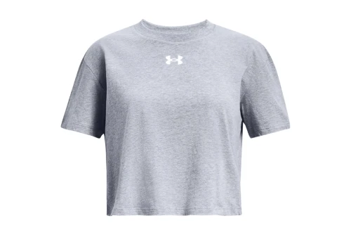 Under Armour Crop Top Sportstyle Logo Ss Κοντομάνικο Γυναικείο (1380878 035)