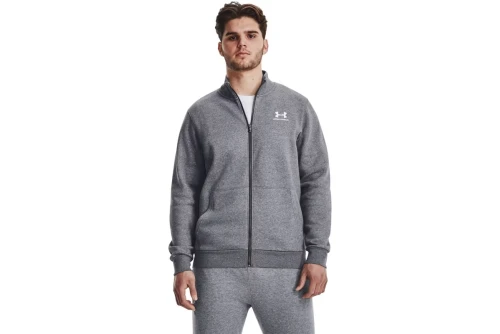 Under Armour Essential Flc Track Ζακέτα Βαμβακερή Ανδρική (1381035 012)