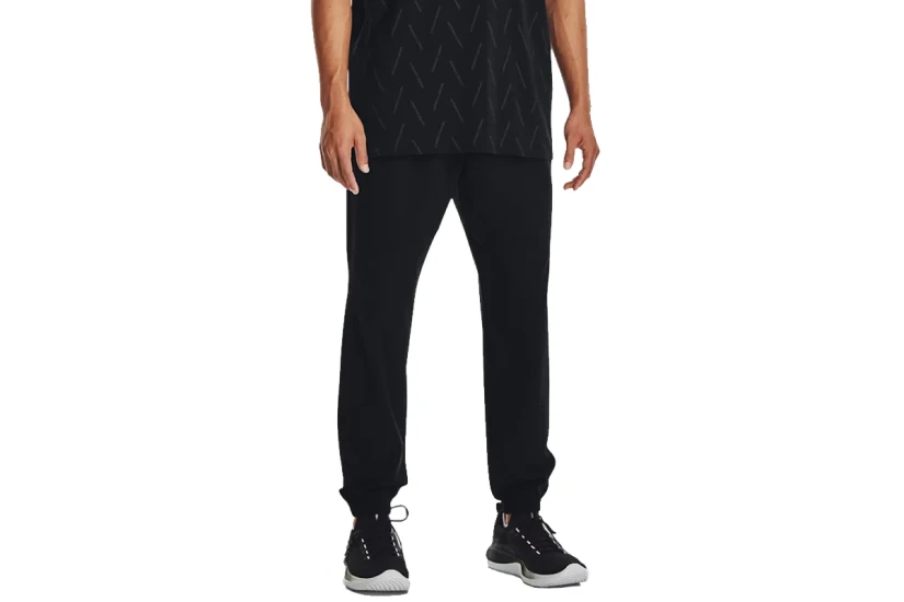 Under Armour Stretch Woven Ανδρικό Παντελόνι Φόρμας Μαύρο