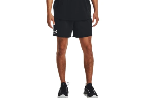 Under Armour Rival Terry 6In Σορτς Αθλητικό Ανδρικό (1382427 001)