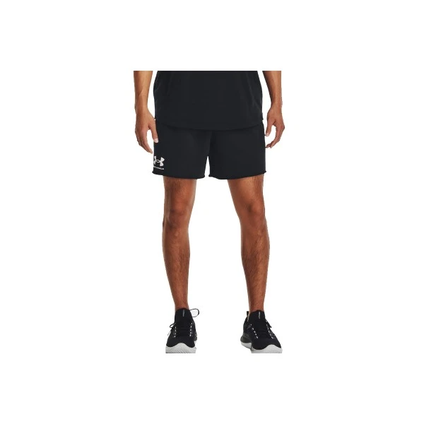 Under Armour Rival Terry 6In Σορτς Αθλητικό Ανδρικό (1382427 001)