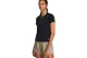 Under Armour Launch Γυναικείο Κοντομάνικο T-Shirt Μαύρο