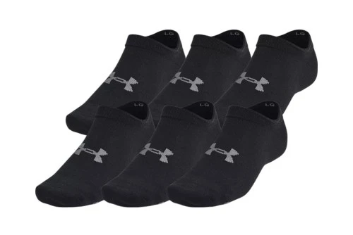 Under Armour Essential No-Show Κάλτσες Κοντές 6 Ζευγάρια (1382611 001)