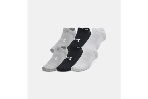 Under Armour Essential No Show Κάλτσες Κοντές 6 Ζευγάρια (1382611 002)
