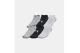 Under Armour Essential Lightweight Κοντές Kάλτσες Μαύρες, Λευκές, Γκρι 6 Ζευγάρια