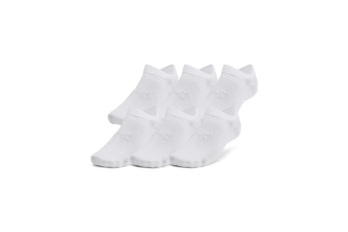 Under Armour Essential No-Show Κάλτσες Κοντές 6 Ζευγάρια (1382611 100)