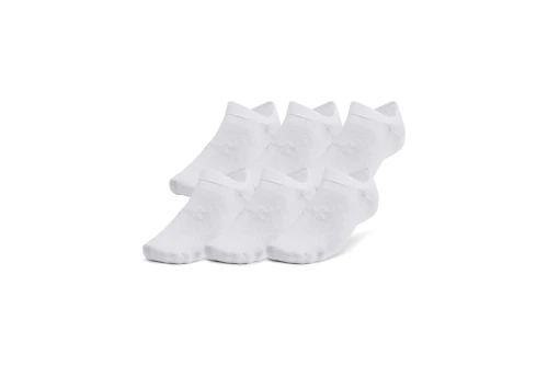 Under Armour Essential No-Show Κάλτσες Κοντές 6 Ζευγάρια (1382611 100)