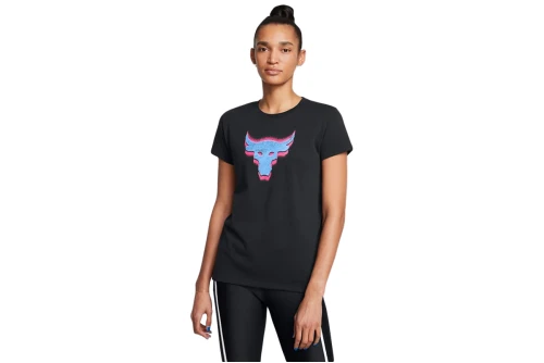 Under Armour Project Rock W Underground Core T-Shirt Γυναικείο (1382708 001)