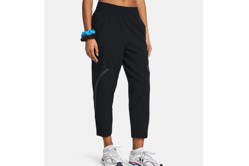 Under Armour Unstoppable Ankle Γυναικείο Παντελόνι Φόρμας Μαύρο