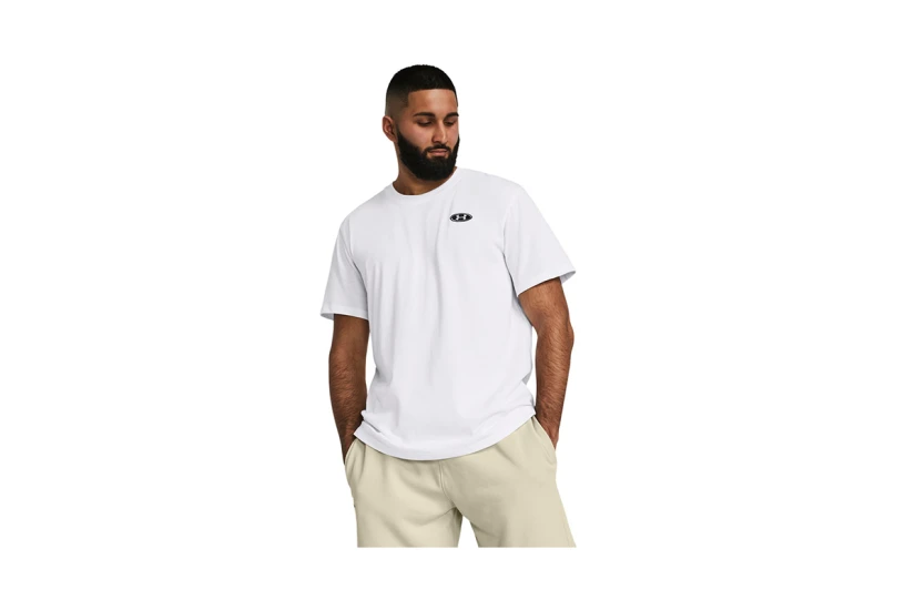 Under Armour Heavyweight Left Chest Patch Κοντομάνικο T-Shirt