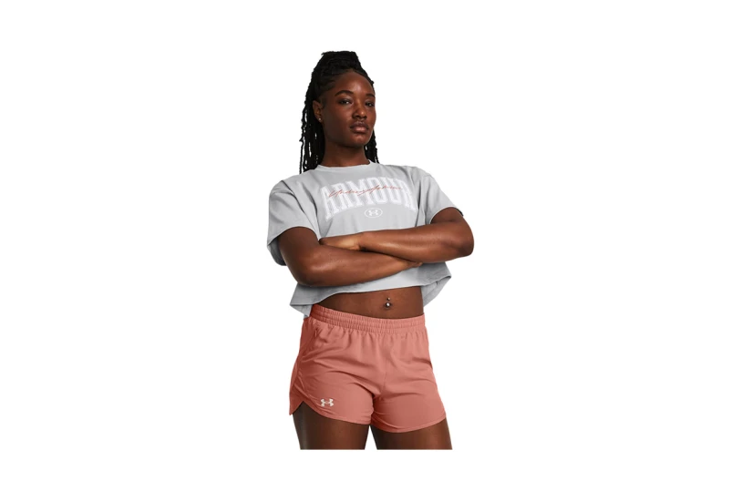 Under Armour Heavyweight Scripted Wordmark Crop Top Μπλούζα