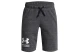 Under Armour Rival Terry Παιδική Αθλητική Βερμούδα Ανθρακί