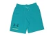 Under Armour Rival Terry Παιδική Αθλητική Βερμούδα Τυρκουάζ