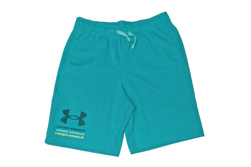 Under Armour Rival Terry Παιδική Αθλητική Βερμούδα Τυρκουάζ