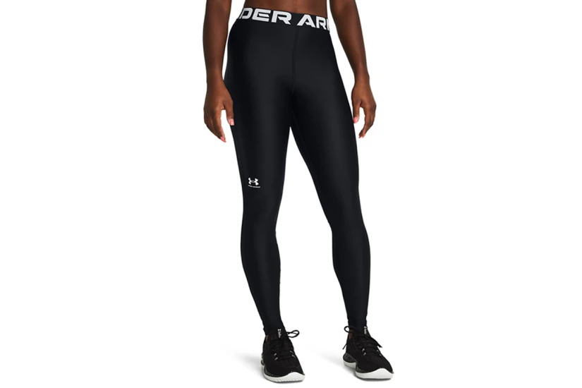 Under Armour Heatgear Γυναικείο Μακρύ Κολάν Μαύρο