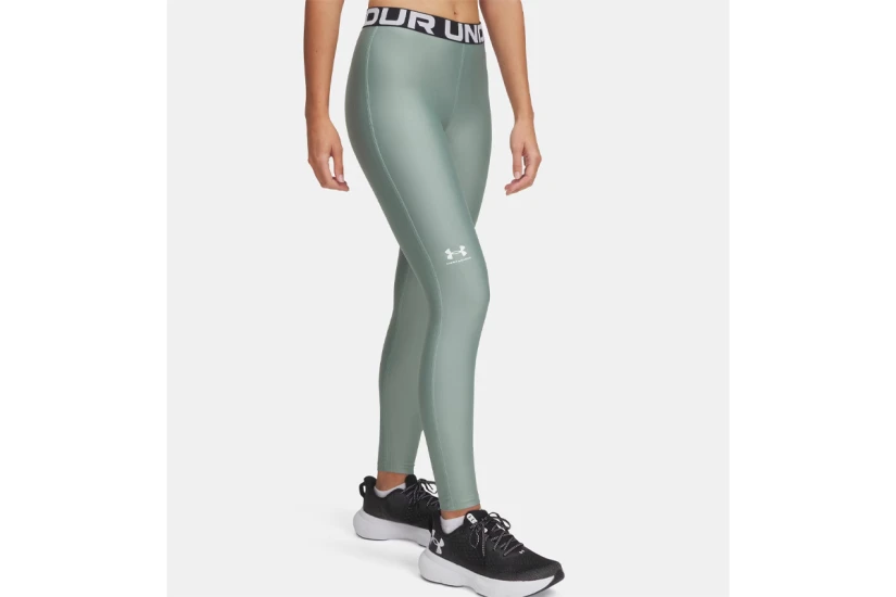 Under Armour Heatgear Γυναικείο Μακρύ Κολάν Μέντα