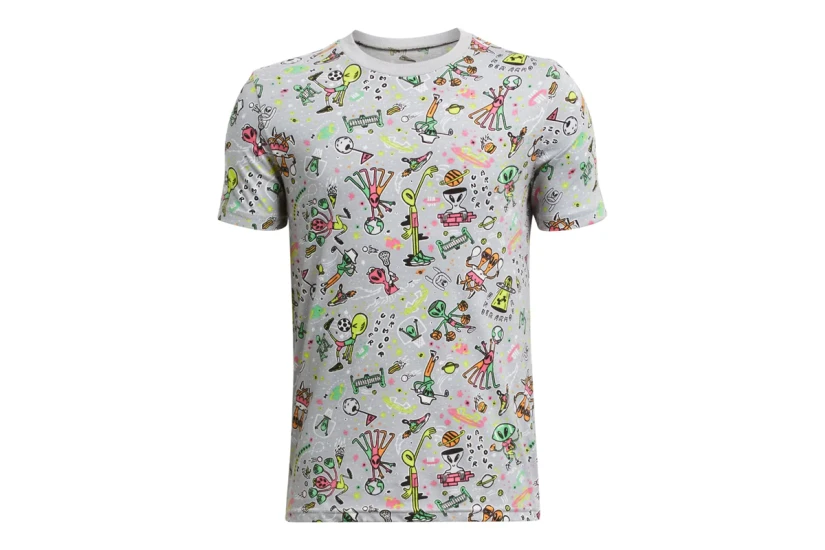 Under Armour Alien All Sports Κοντομάνικο Αθλητικό T-Shirt Γκρι