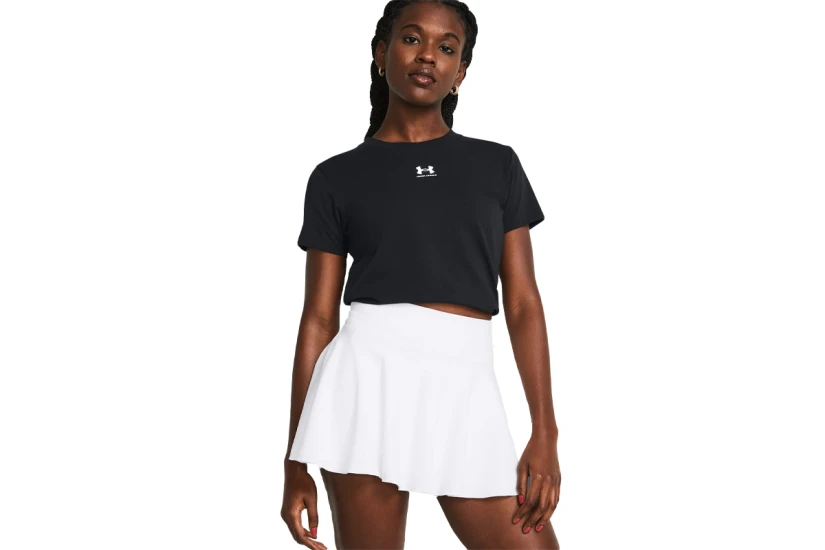 Under Armour Rival Core Γυναικείο Κοντομάνικο T-Shirt Μαύρο