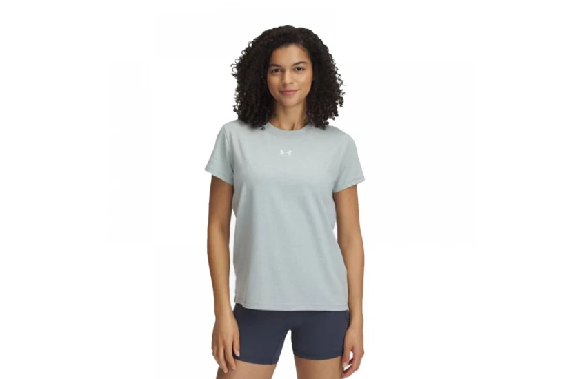 Under Armour Rival Core Γυναικείο Κοντομάνικο T-Shirt Μέντα
