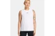 Under Armour Rival Muscle Γυναικεία Αμάνικη Μπλούζα Λευκή