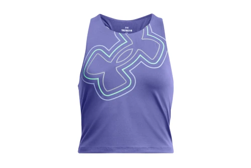 Under Armour Motion Branded Crop Top Αμάνικο Γυναικείο (1384210 561)