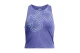 Under Armour Motion Branded Γυναικεία Αμάνικη Crop Top Μπλούζα