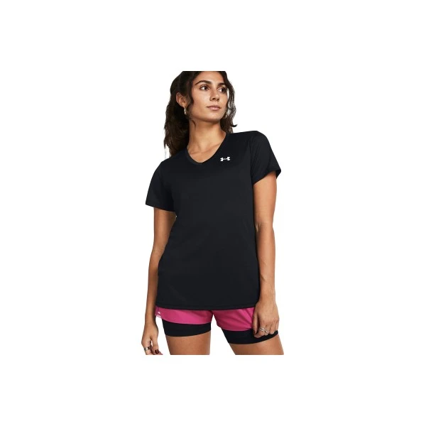 Under Armour Tech V-Neck T-Shirt Γυναικείο (1384229 001)
