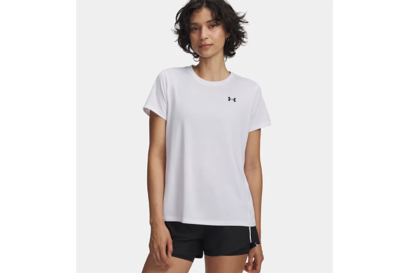 Under Armour Tech Γυναικείο Κοντομάνικο T-Shirt Λευκό