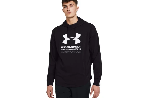 Under Armour Rival Terry Graphic Hoodie Ανδρική (1386047 001)