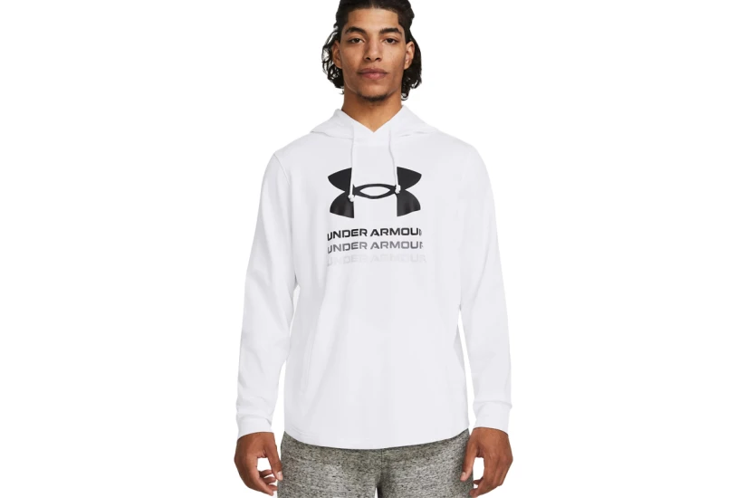 Under Armour Rival Terry Graphic Hoodie Ανδρικό (1386047 100)