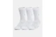 Under Armour Cotton Cushioned Unisex Ψηλές Κάλτσες Λευκές 3 Ζευγάρια