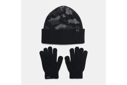 Under Armour Combo Σκουφάκι Χειμερινό Με Γάντια (1386641 001)