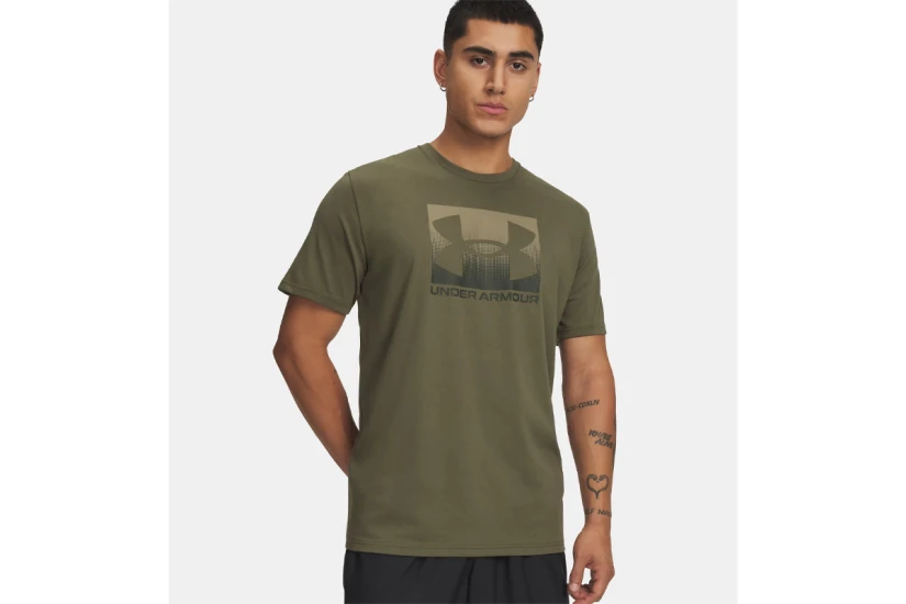 Under Armour Boxed Sports Updated Ανδρικό Κοντομάνικο T-Shirt Χακί