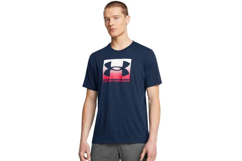 Under Armour Boxed Sports Updated Ανδρικό Κοντομάνικο T-Shirt Μπλε Σκούρο