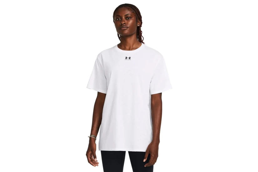 Under Armour Campus Γυναικείο Κοντομάνικο T-Shirt Λευκό