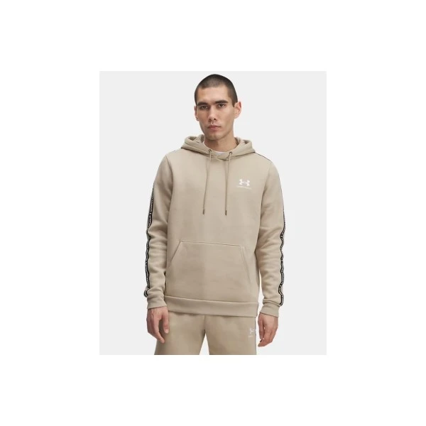 Under Armour Icon Fleece Taping Hoodie Ανδρικό (1389356 299)