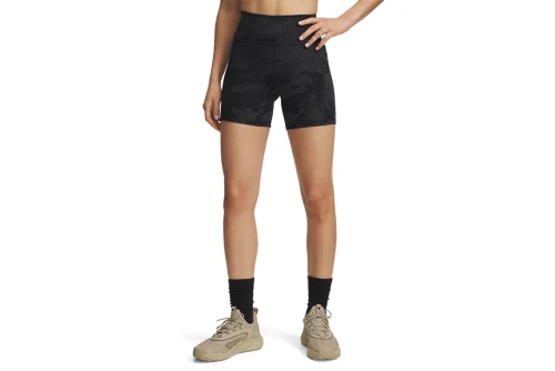 Under Armour Project Rock Middy 13Cm Κολάν Κοντό Γυναικείο (1389712 001)