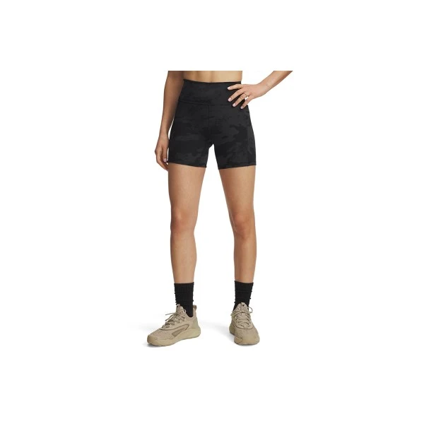 Under Armour Project Rock Middy 13Cm Κολάν Κοντό Γυναικείο (1389712 001)