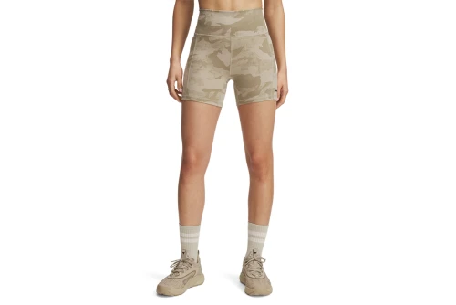 Under Armour Project Rock Middy 13 Cm Κολάν Κοντό Γυναικείο (1389712 299)