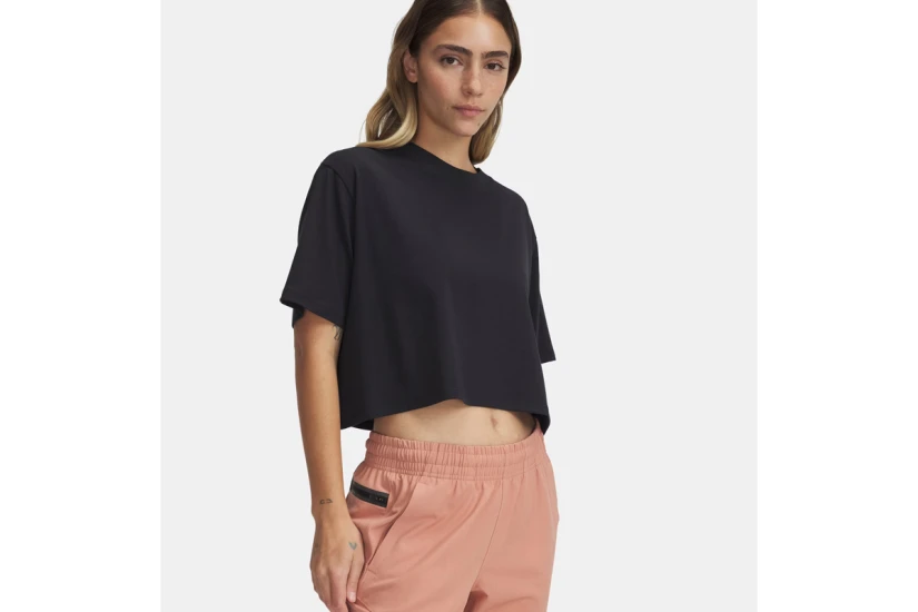 Under Armour Rival Γυναικείο Κοντομάνικο T-Shirt Μαύρο